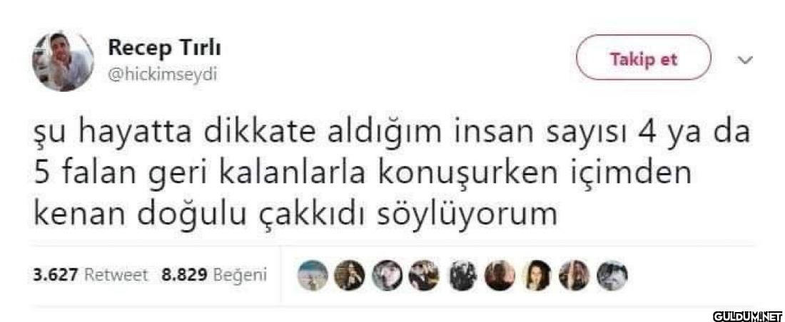 Takip et şu hayatta...