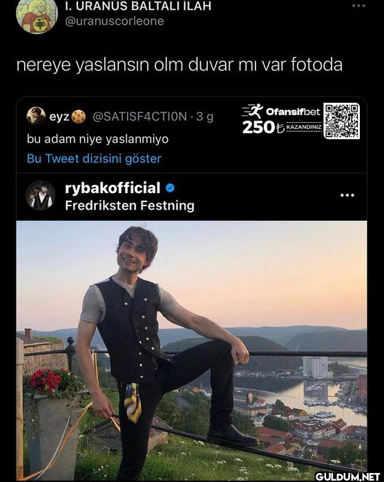 nereye yaslansın olm duvar...