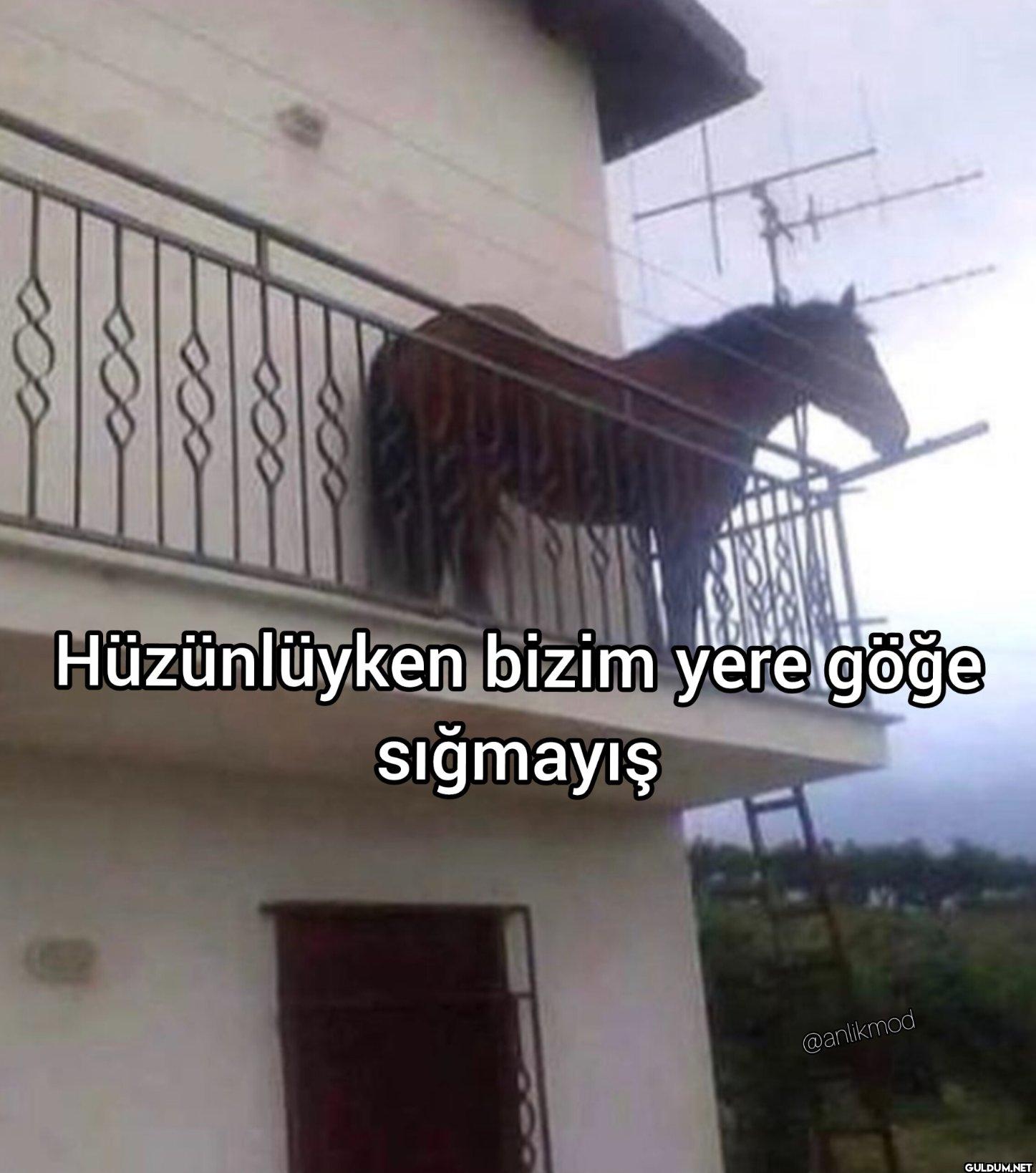 DP Hüzünlüyken bizim yere...