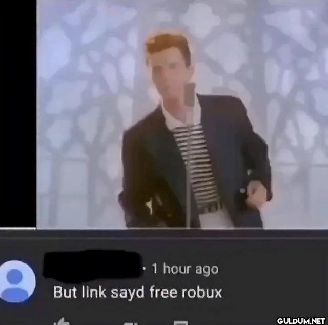 But link sayd free robux