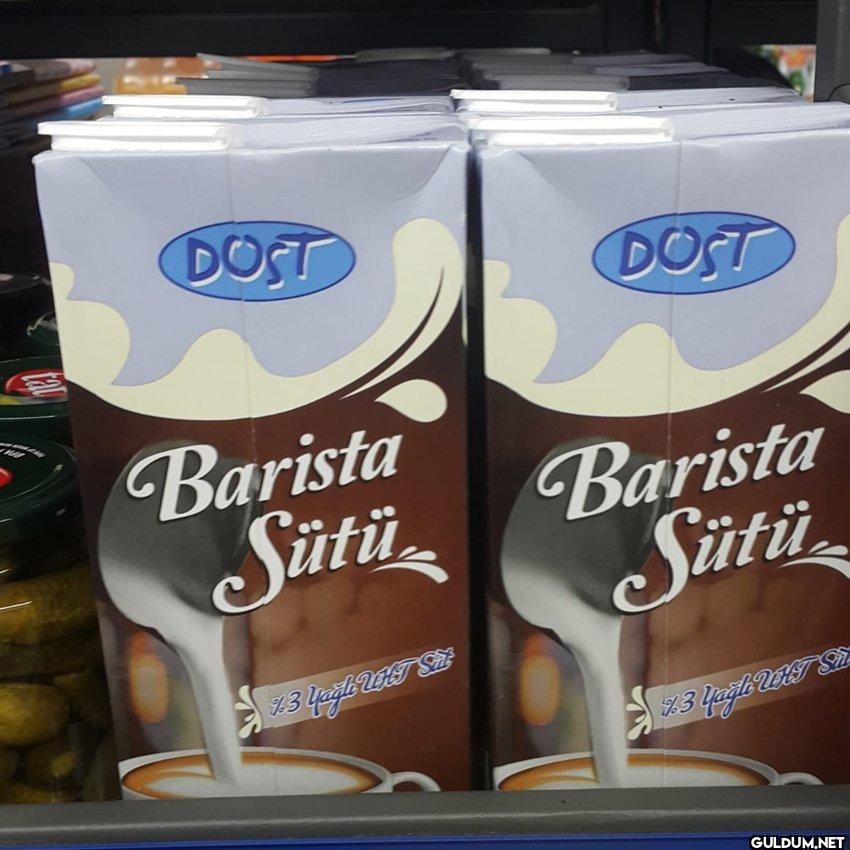 Barista sütü    DOST...