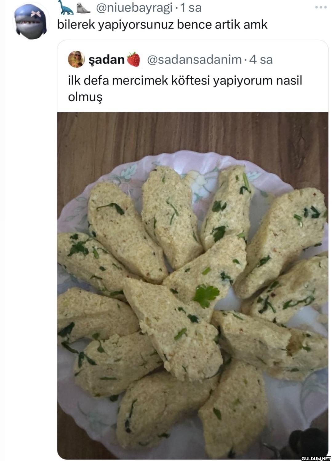 • 1 sa bilerek...