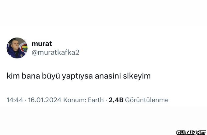 kim bana büyü yaptıysa...