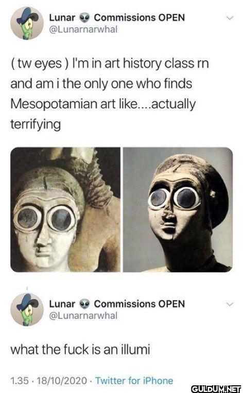 tw eyes I'm in art history...