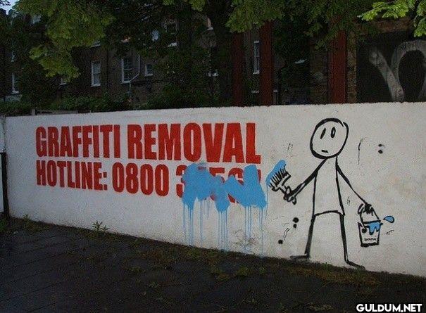GRAFFITI REMOVAL HOTLINE...