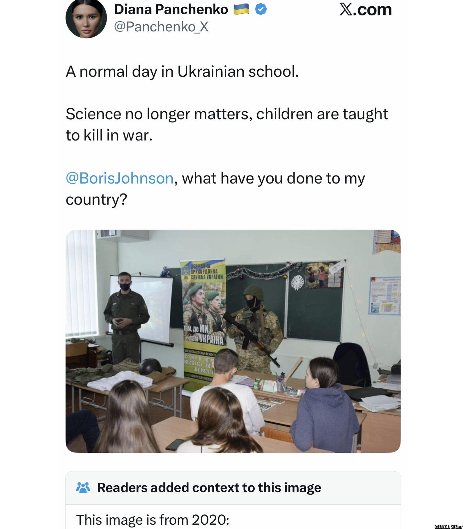 A normal day in Ukrainian...