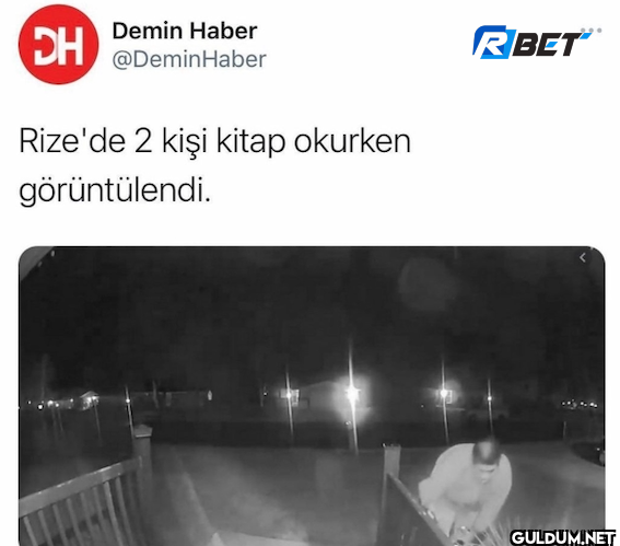 Rize'de 2 kişi kitap...