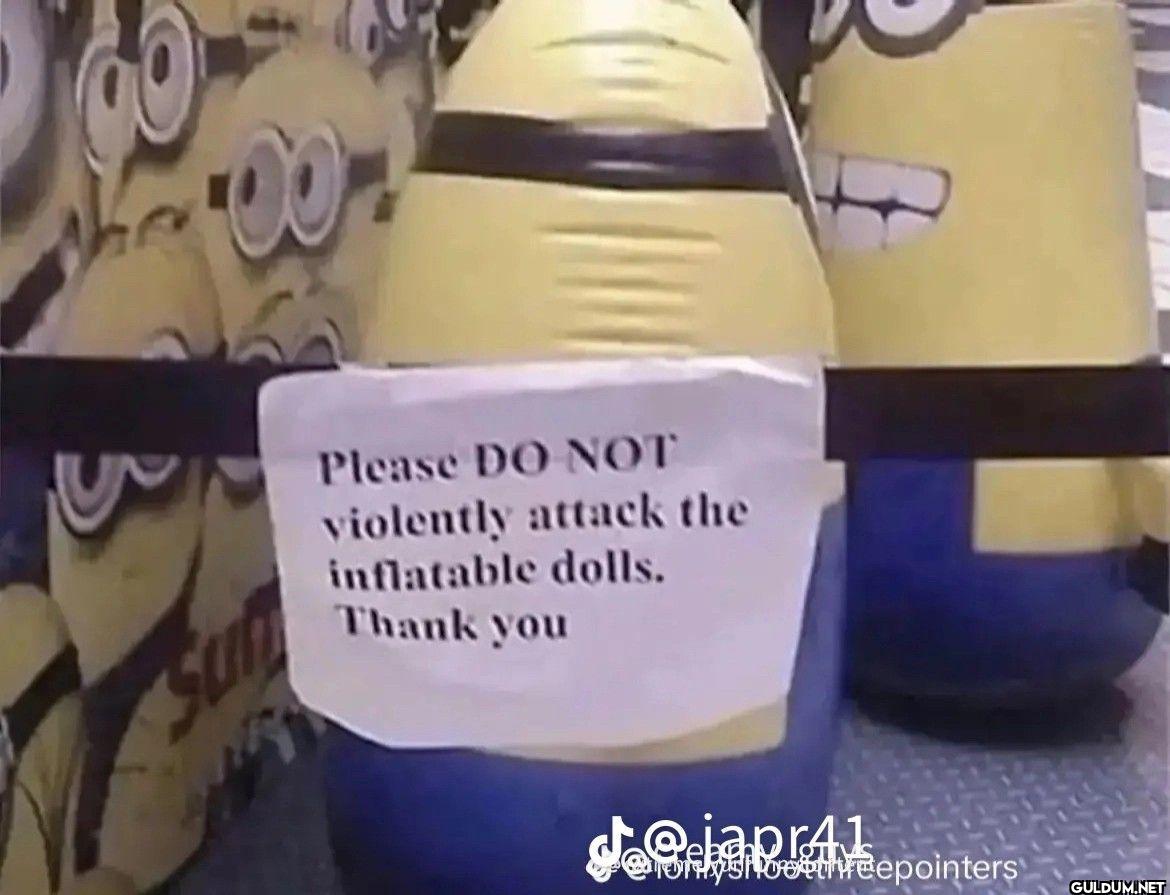 Please DO NOT violently...
