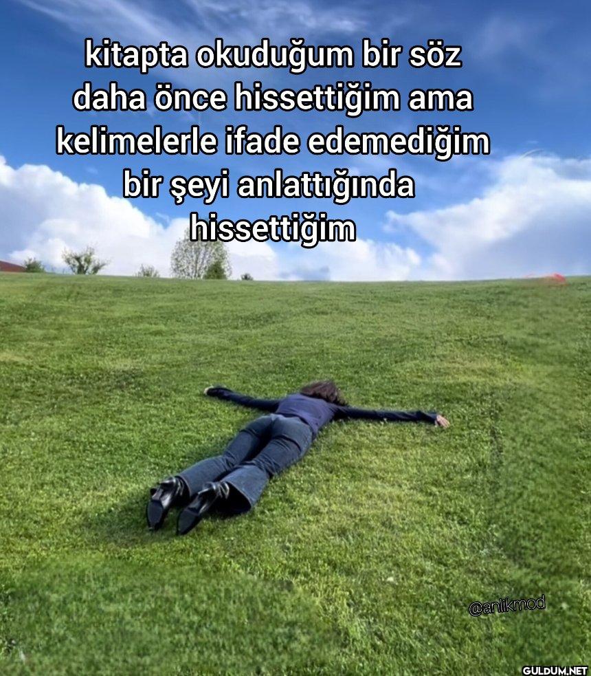 kitapta okuduğum bir söz...