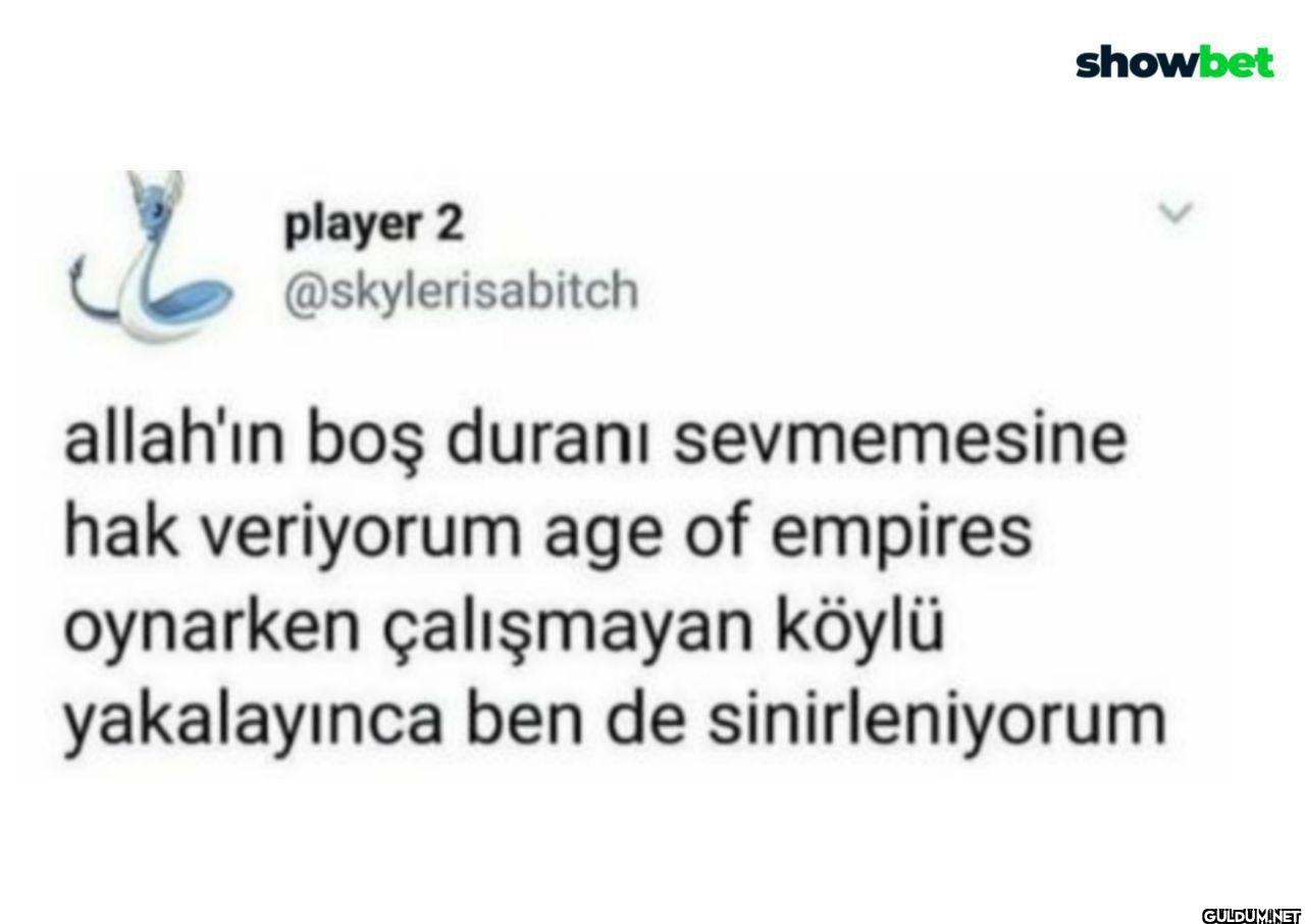 allah'ın boş duranı...