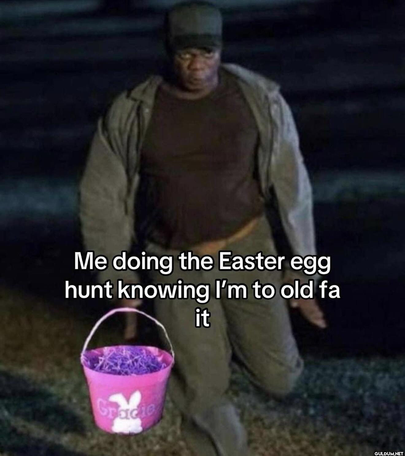 Me doing the Easter egg...
