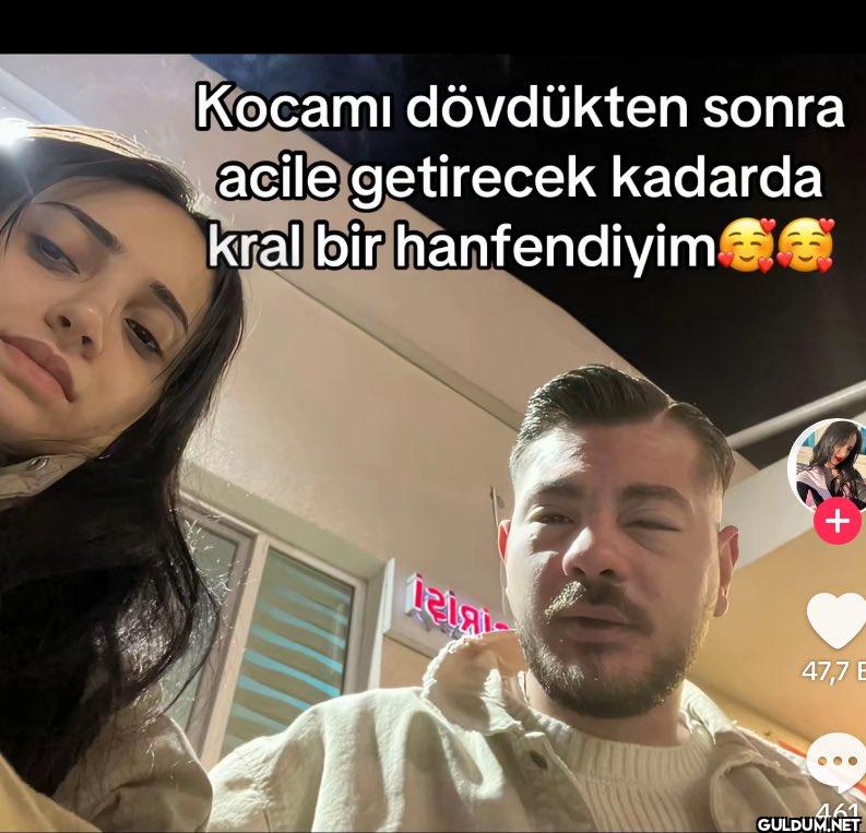Kocamı dövdükten sonra...