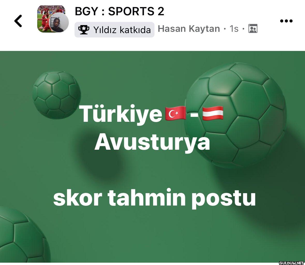 BGY SPORTS 2 Yıldız...