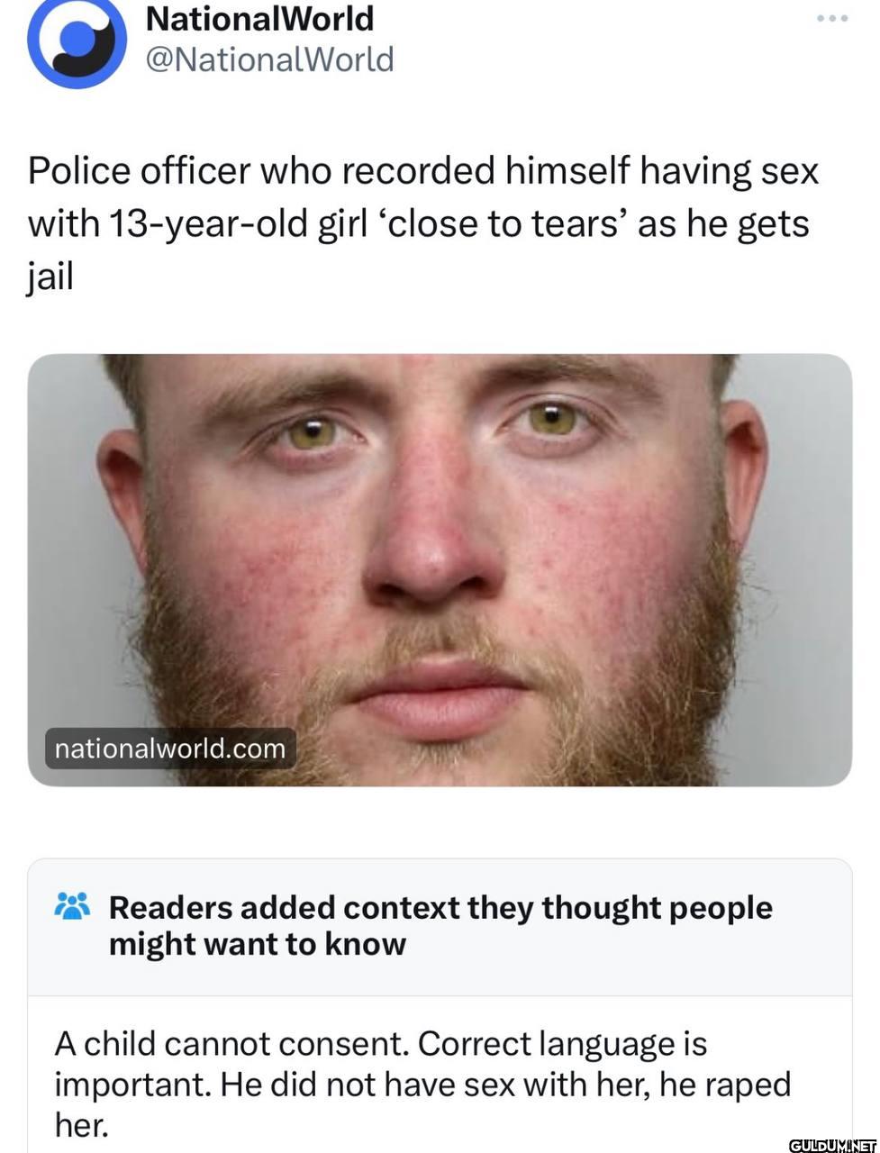 Police officer who...