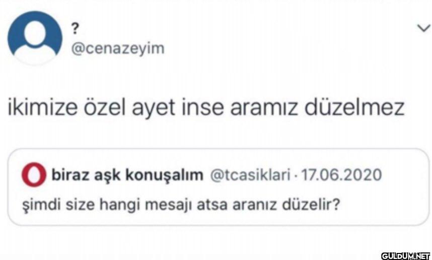 > ikimize özel ayet inse...