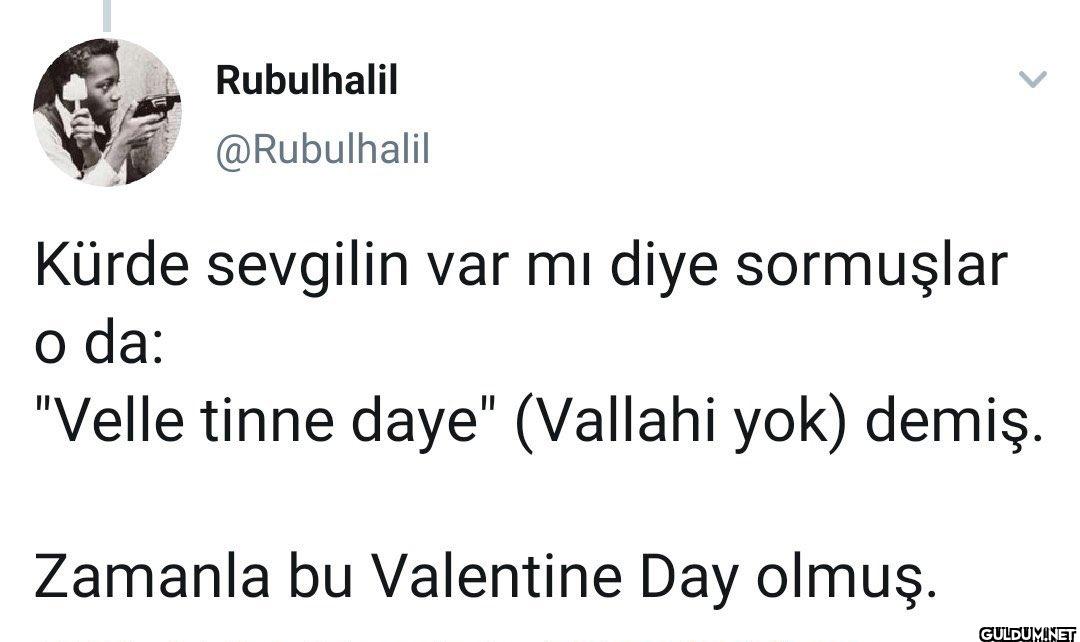 Kürde sevgilin var mı diye...