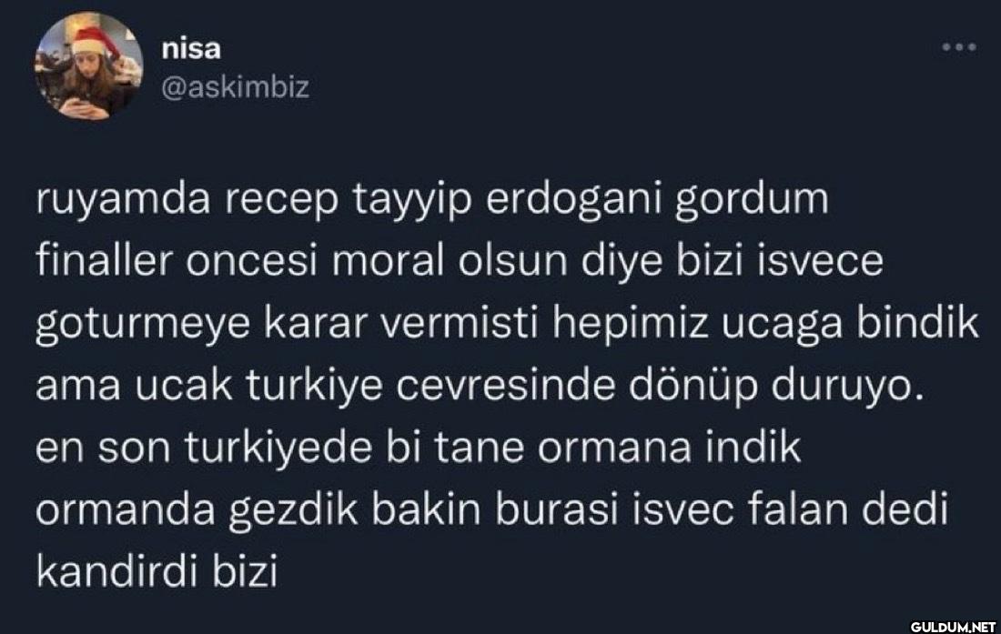 ruyamda recep tayyip...