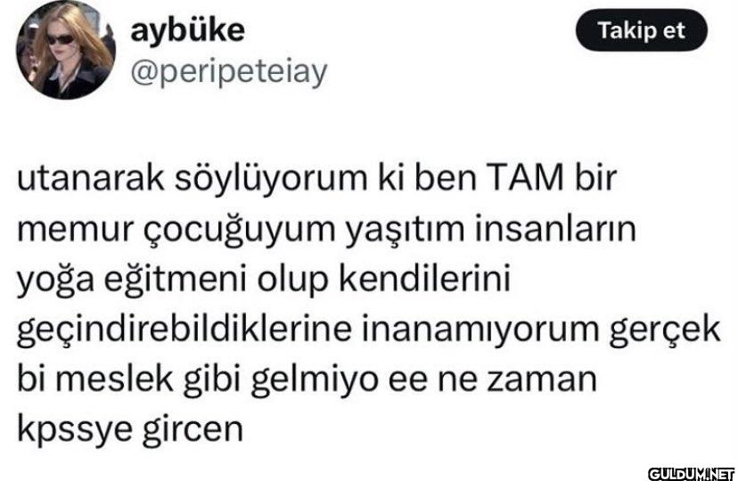 Takip et utanarak...
