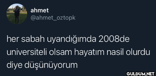 her sabah uyandığımda...