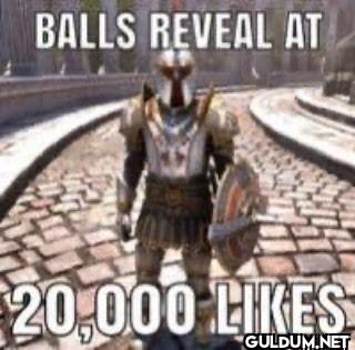BALLS REVEAL AT 20,000