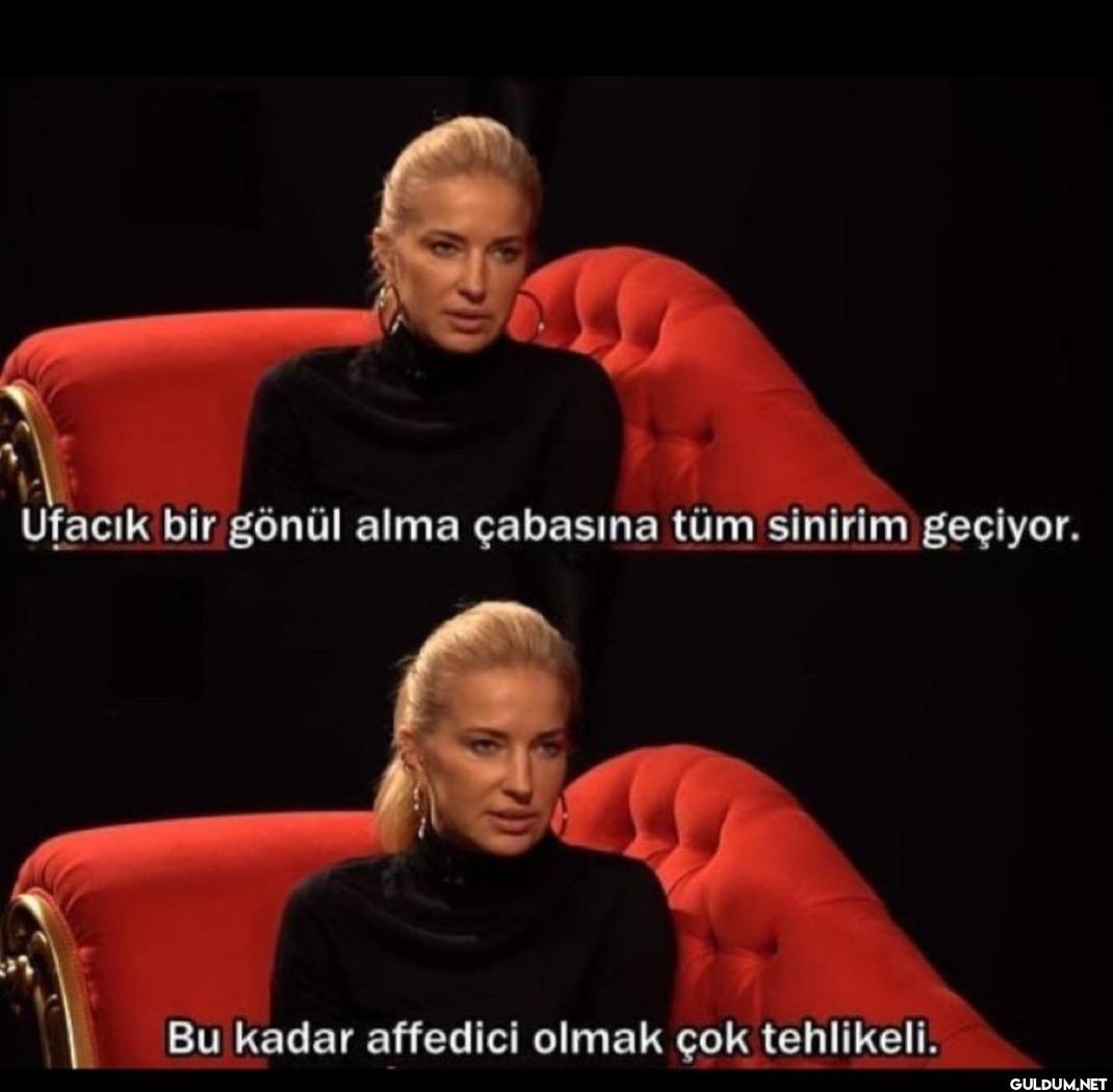 Ufacık bir gönül alma...