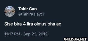 Sise bira 4 lira olmus oha...