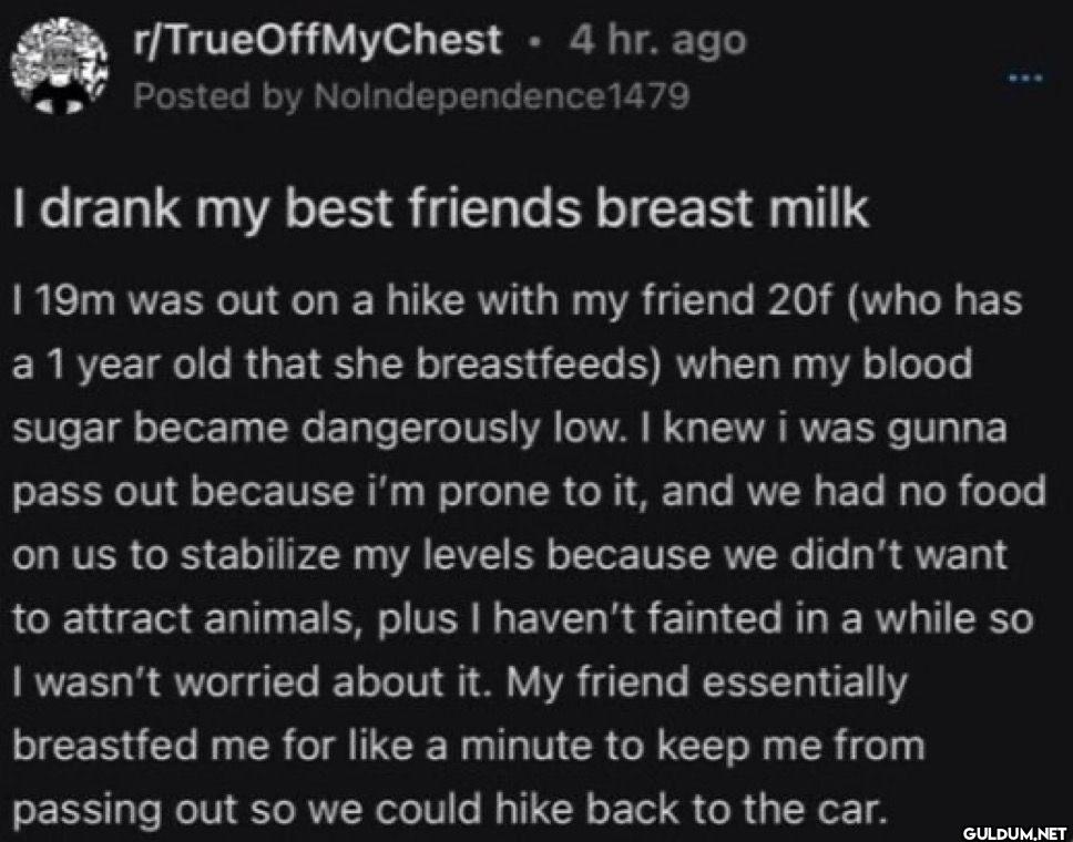 r/TrueOffMyChest 4 hr. ago...