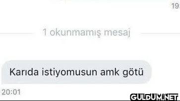 1 okunmamış mesaj Karida...