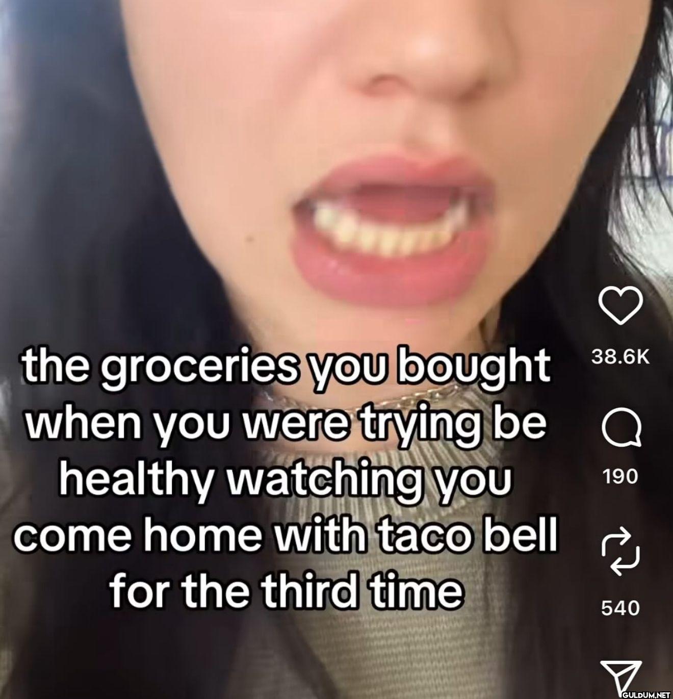 ♡ 38.6K the groceries you...