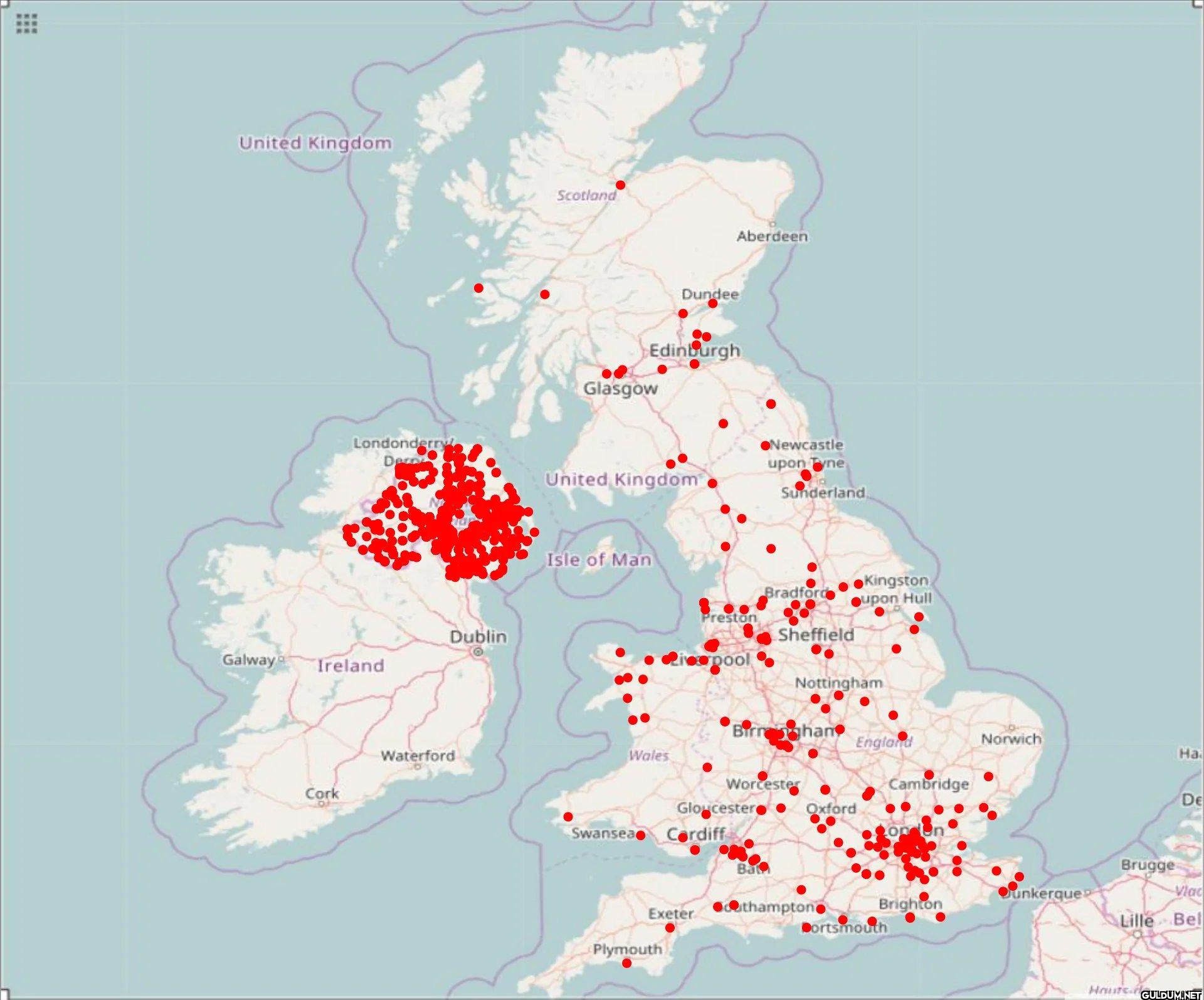 Map of terrorist attacks...