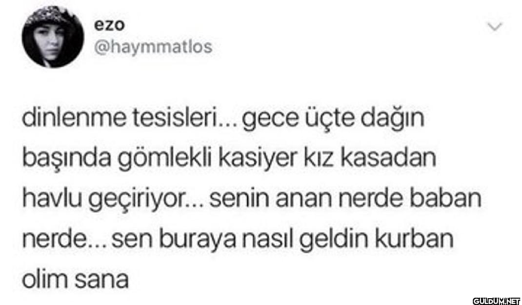 dinlenme tesisleri... gece...