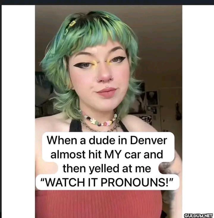 When a dude in Denver...