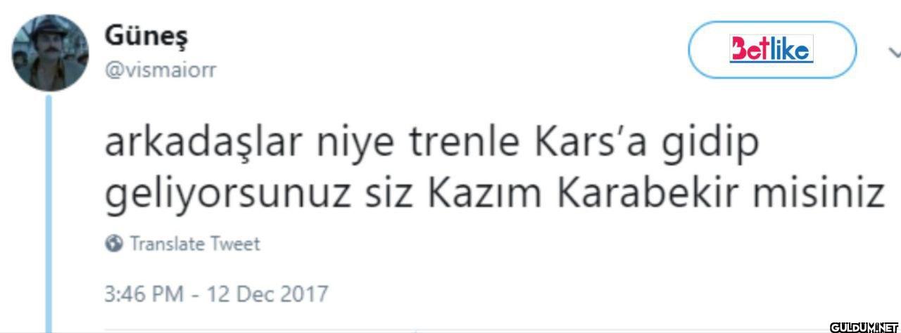 Betlike arkadaşlar niye...