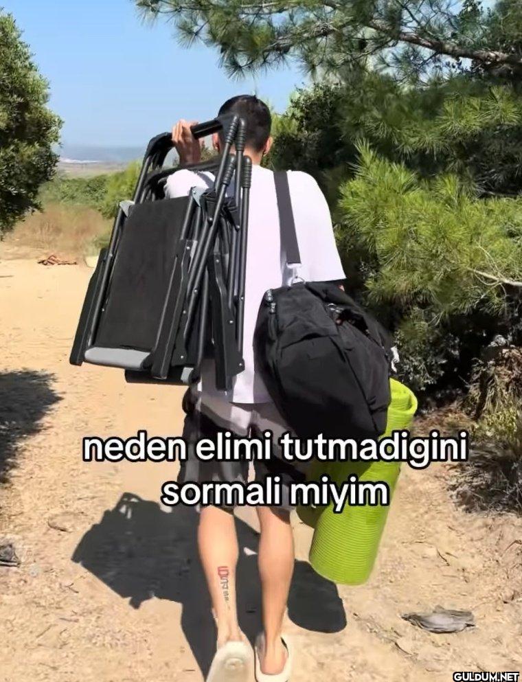 neden elimi tutmadigini...