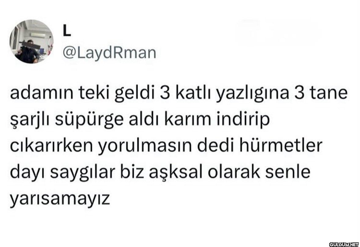 adamın teki geldi 3 katlı...