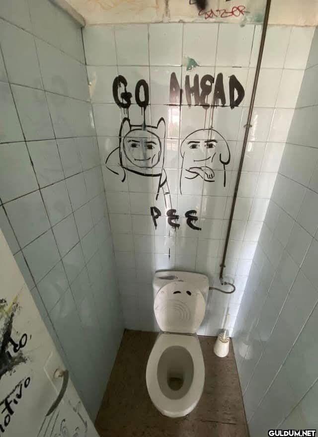 GO AHEAD PEE