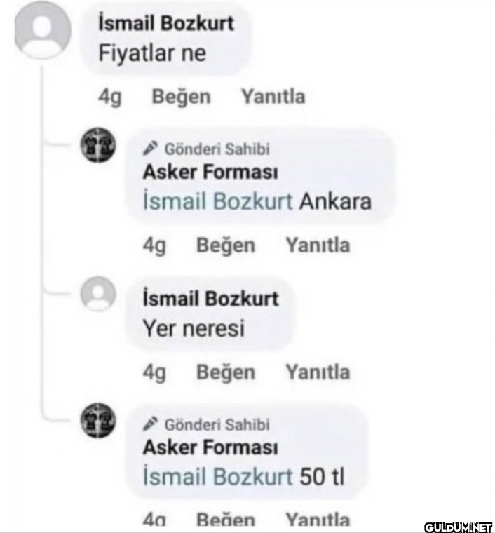 İsmail Bozkurt Fiyatlar ne...