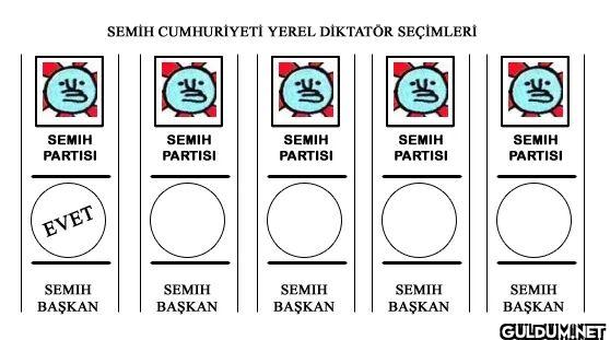Oyumuz Semih Başkan'a :3...