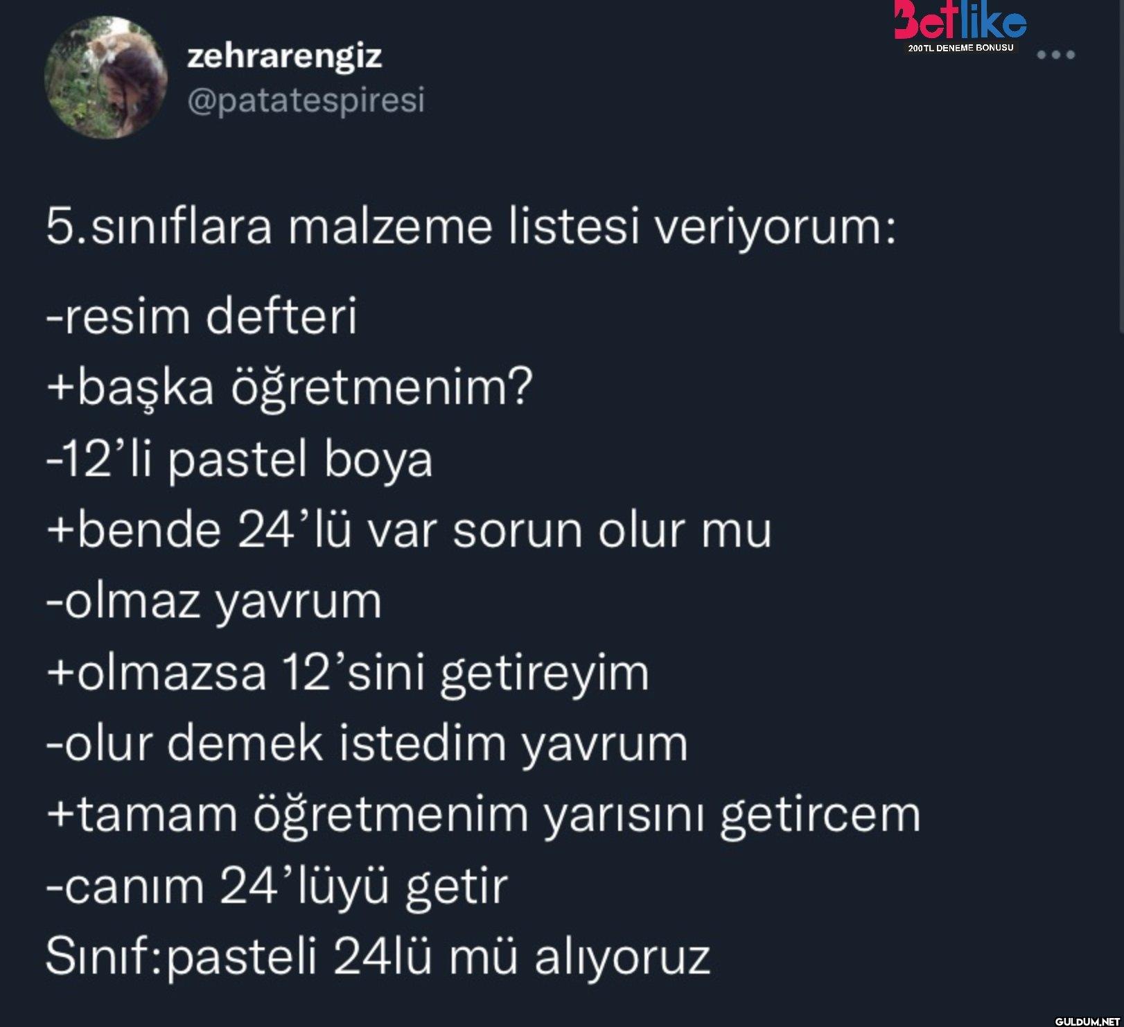 Betlike 200 TL DENEME...