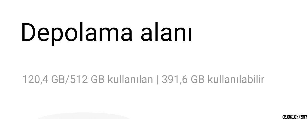 512 al kurtul Depolama...