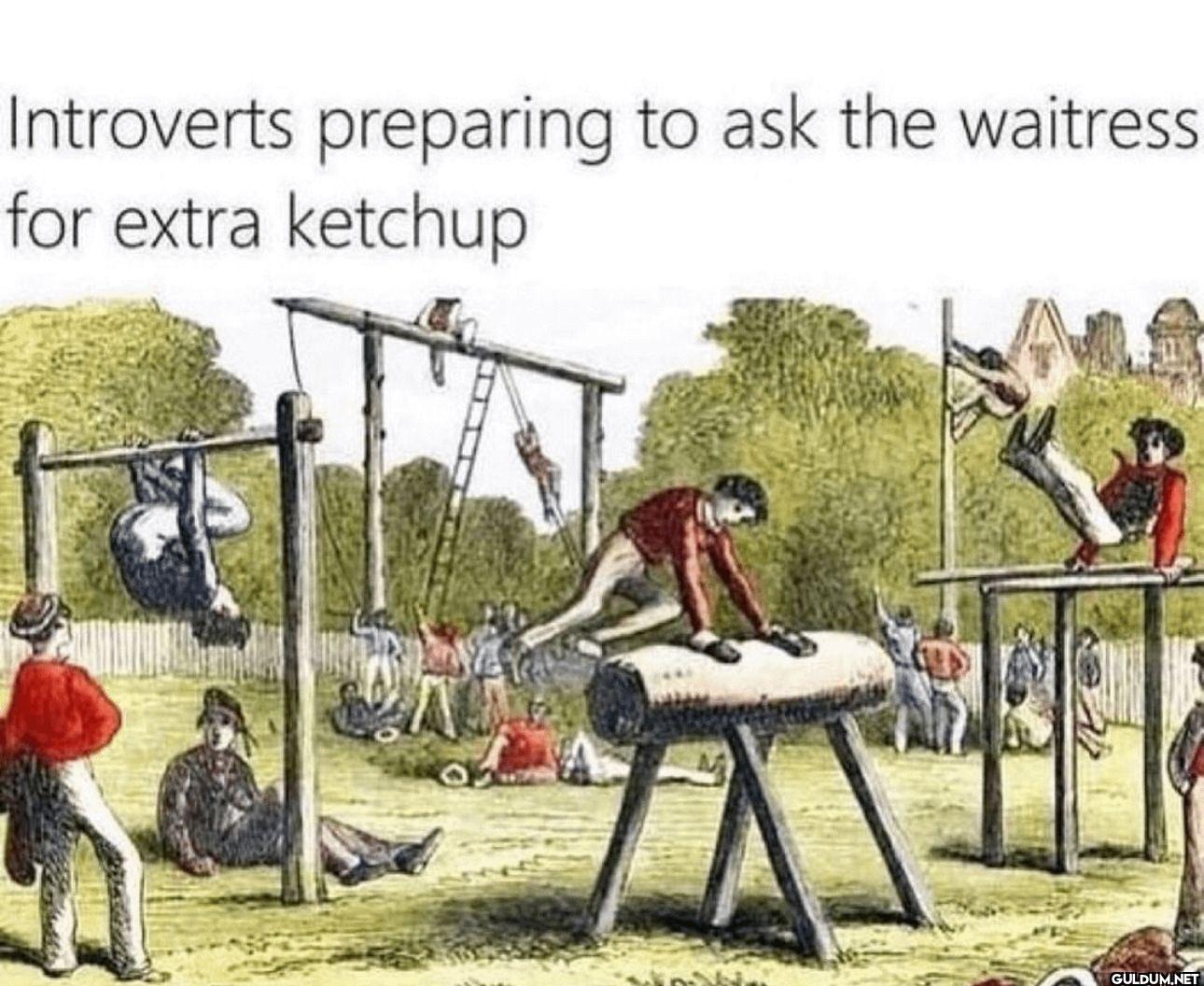 Introverts preparing to...