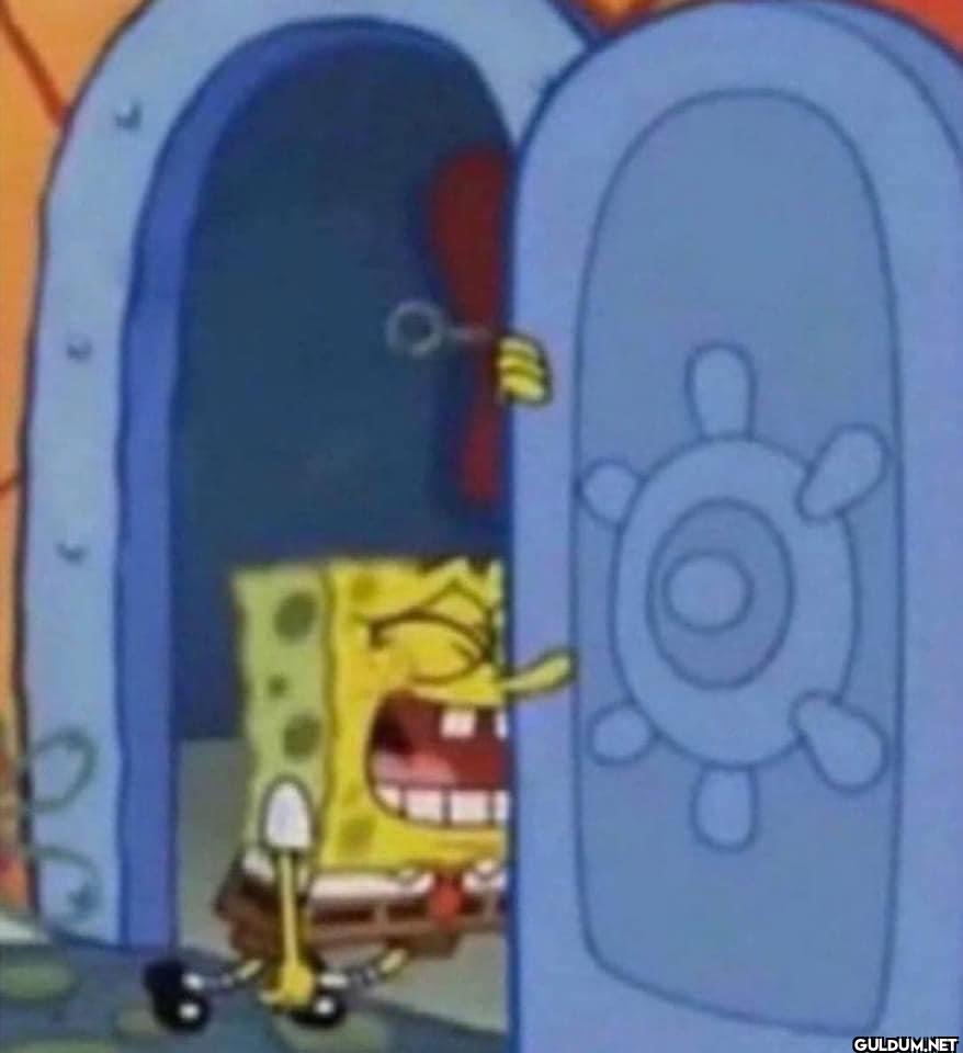 me laughing at the joke I...