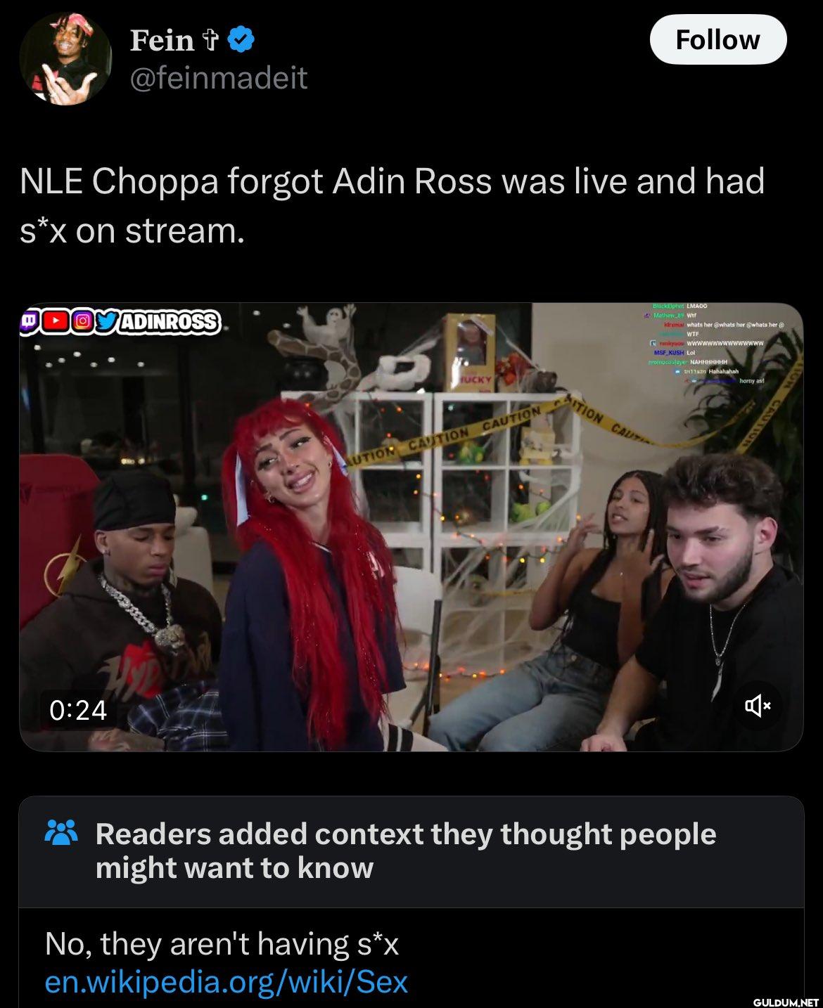Follow NLE Choppa forgot...