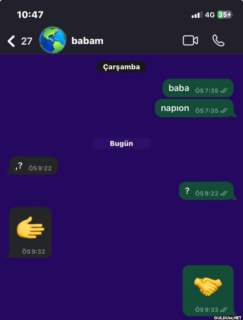 27 babam ,? ÖS ÖS 4G 354...