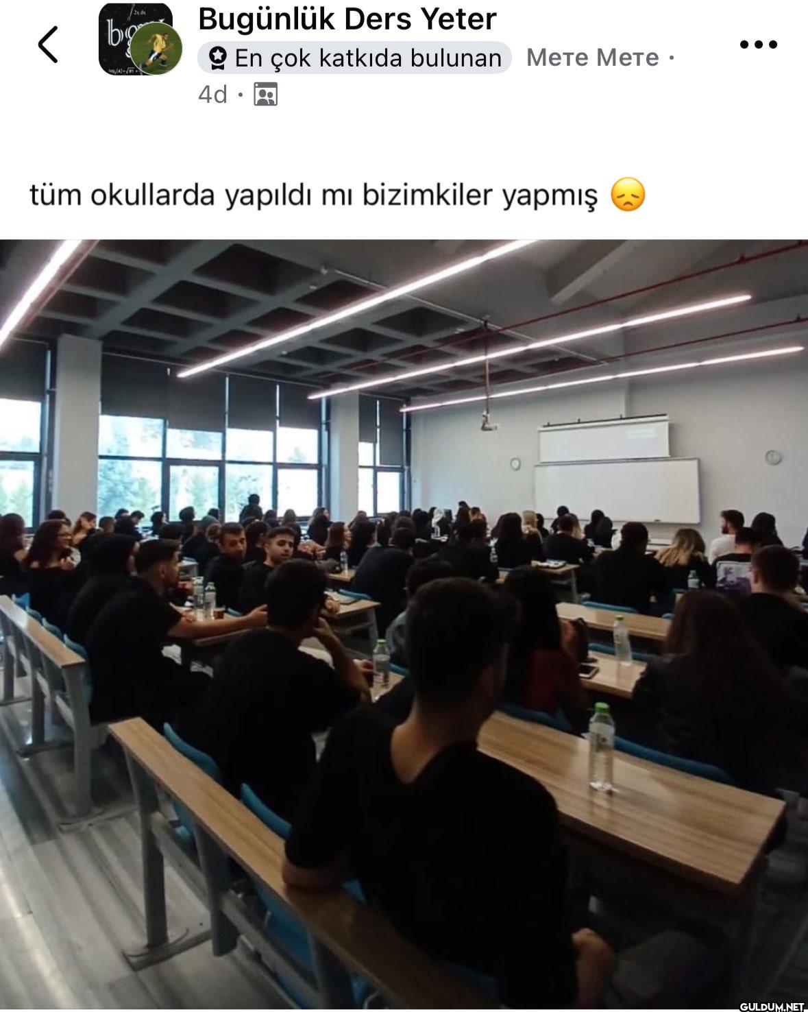 Binlerce öğrenci dün...
