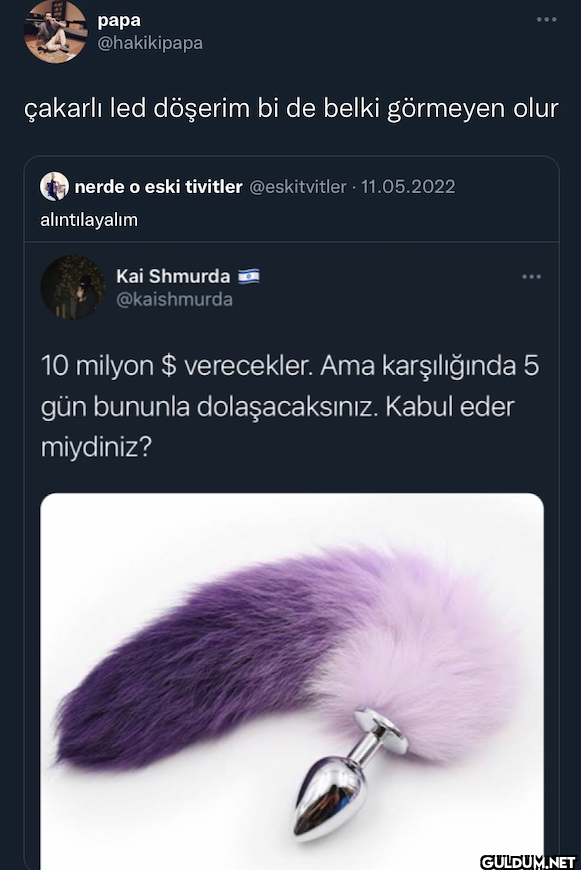 çakarlı led döşerim bi de...