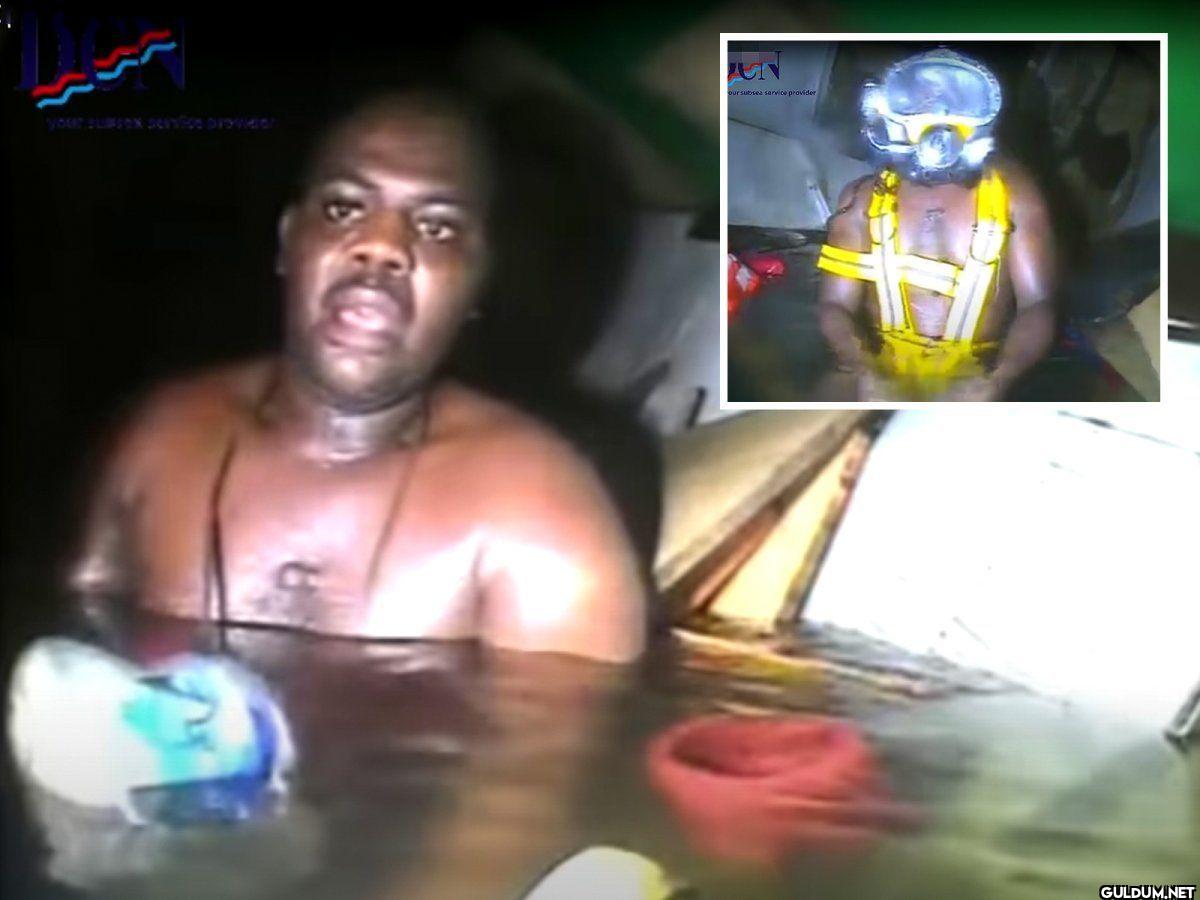 Harrison Okene spent 60...