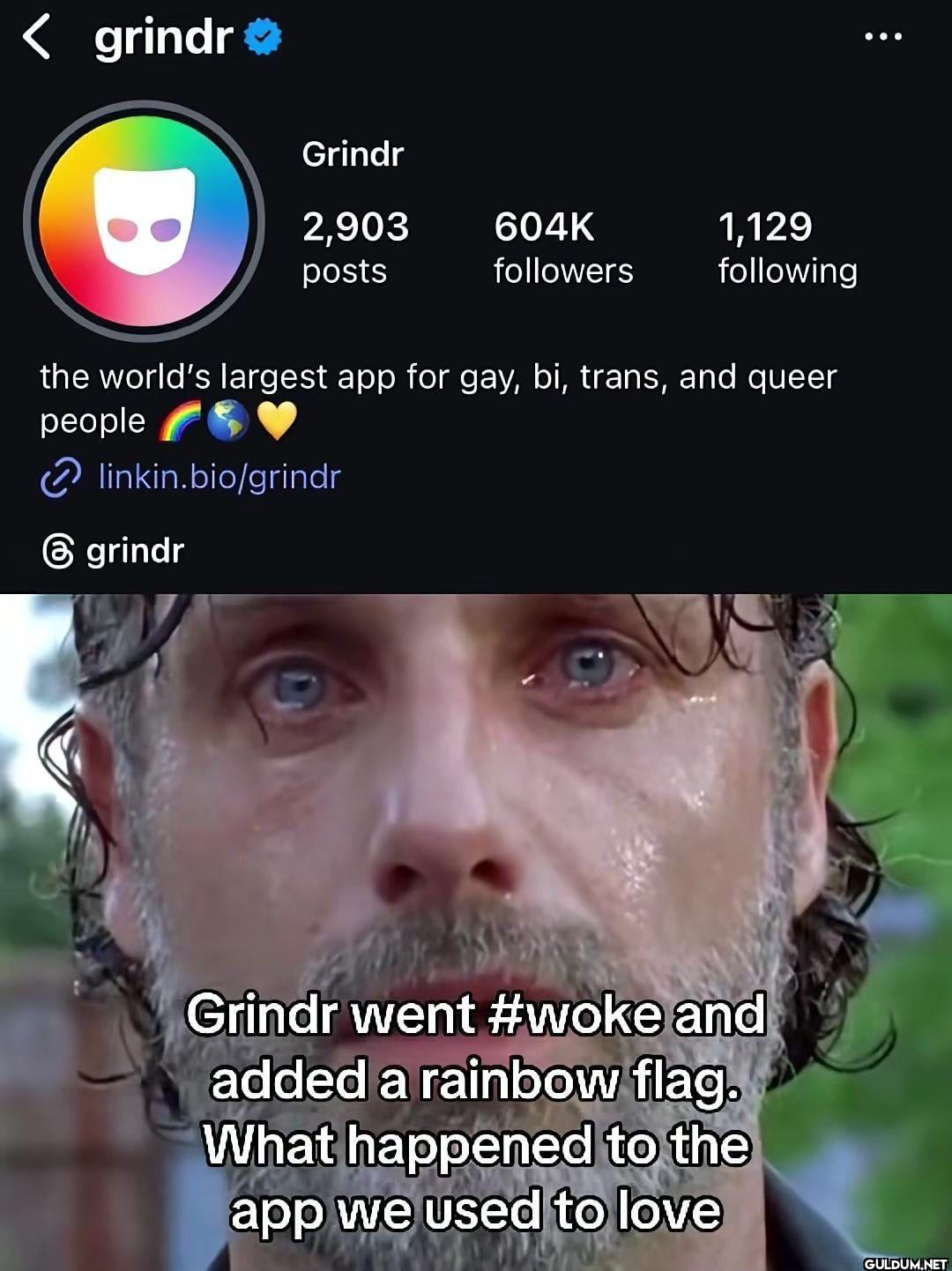 < grindr Grindr 2,903 604K...