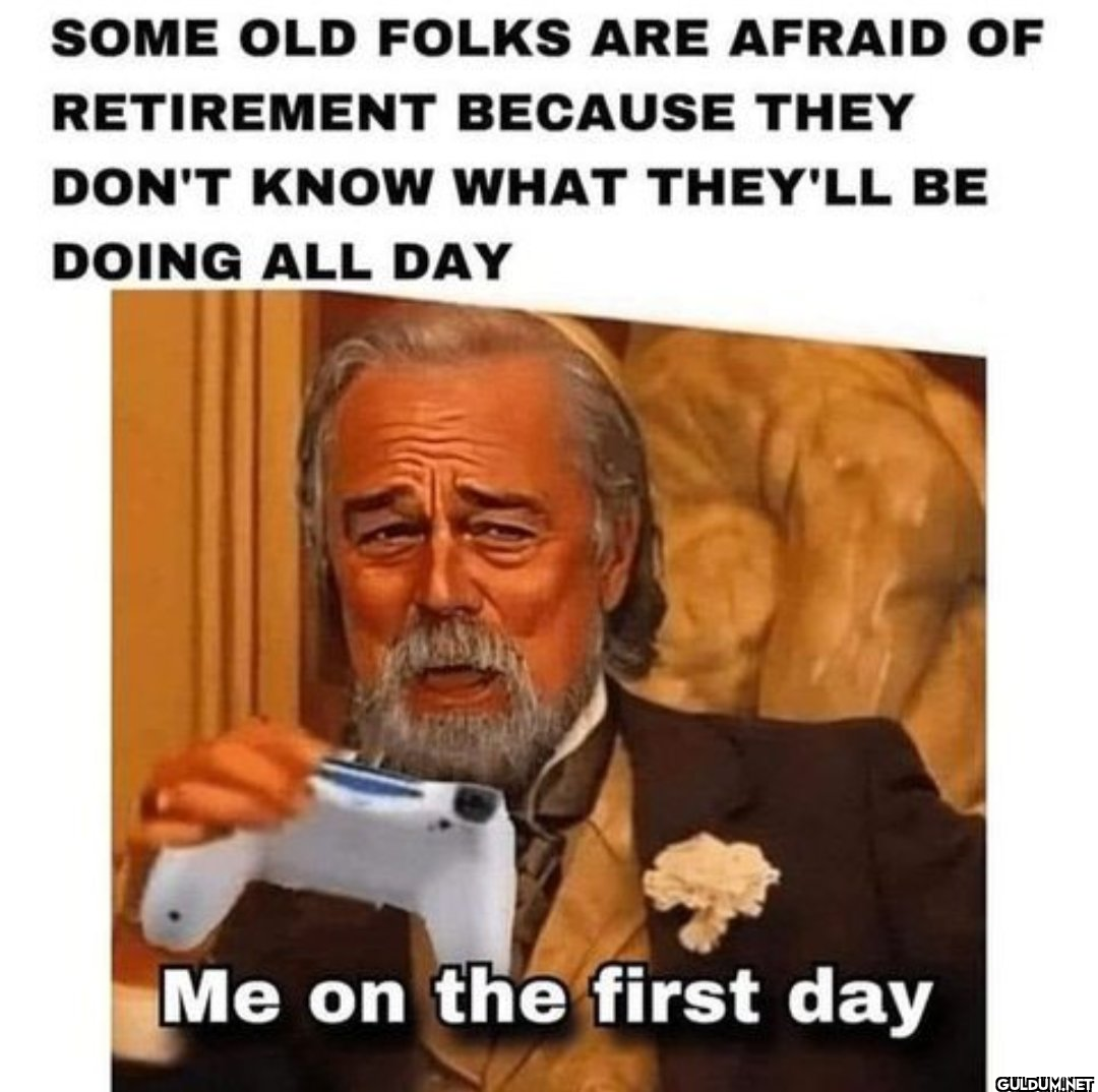 SOME OLD FOLKS ARE AFRAID...