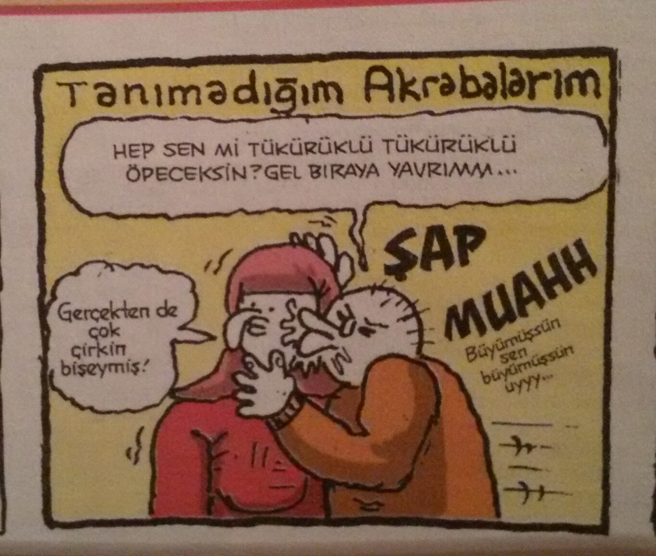 Tanimadigim...